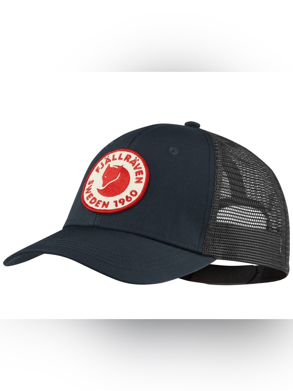 Fjallraven Black 1960 Logo Trucker Cap L/XL